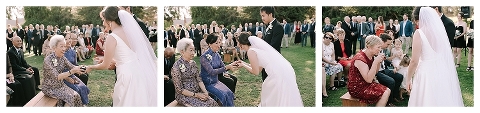 tea ceremony at western wedding