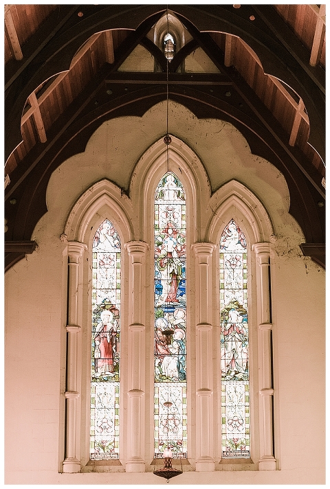 St George Anglican Church leadlight window