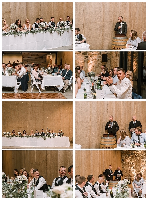 wedding speeches at golding wines
